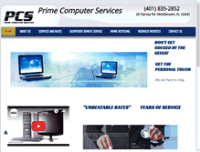 Tablet Screenshot of primecomputer.org